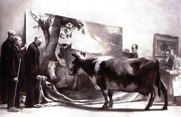 `The Innocent Eye Test' by Mark Tansey