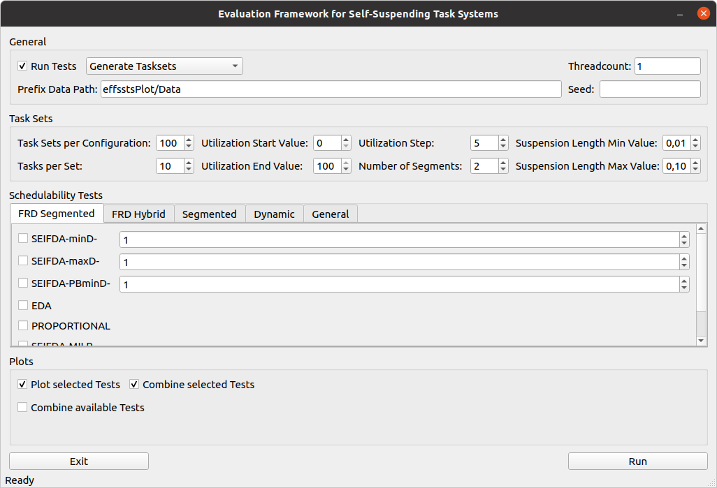 Self-Suspension Evaluation Framework.